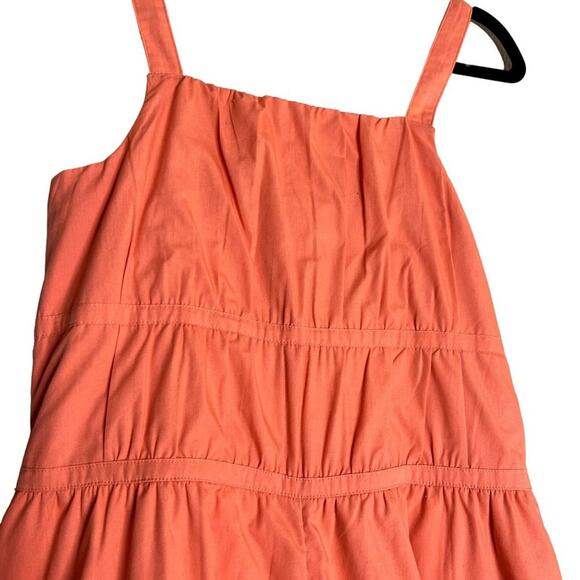 NWT Abercrombie Kids Orange Sleeveless Romper Girl Size 15 / 16 Spring Summer Fa - Picture 6 of 6